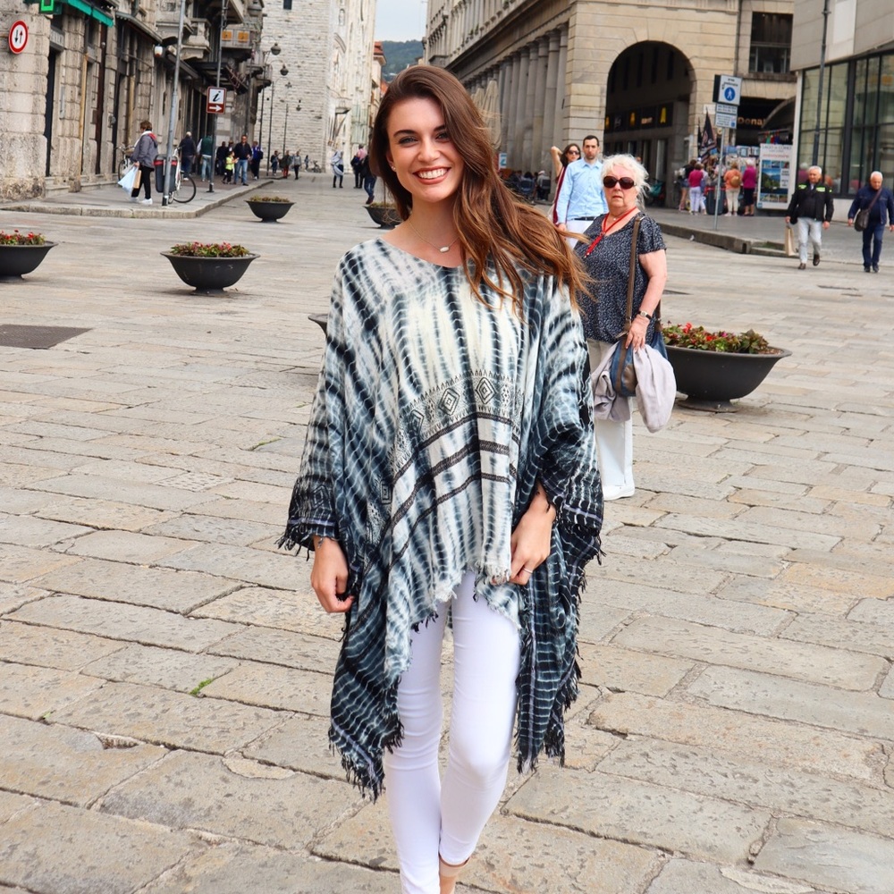 Poncho shirt